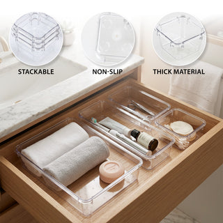 Drawer Organizer Combo Pack – 20 Pieces (5 Sets x 4 Pieces)