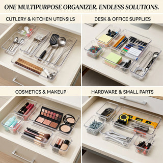 Drawer Organizer Combo Pack – 20 Pieces (5 Sets x 4 Pieces)
