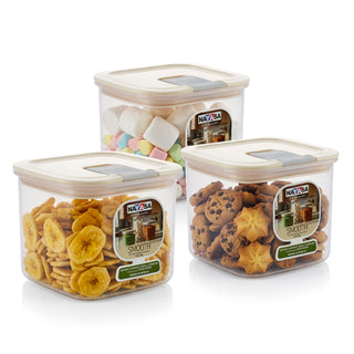 Smooth Airtight Container Set of 3