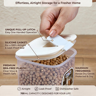Smooth Airtight Container Set of 3