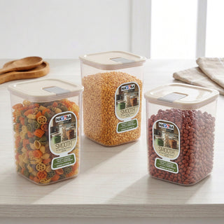 Smooth Airtight Container Set of 3