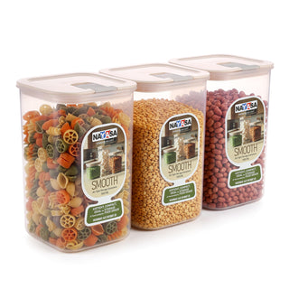 Smooth Airtight Container Set of 3
