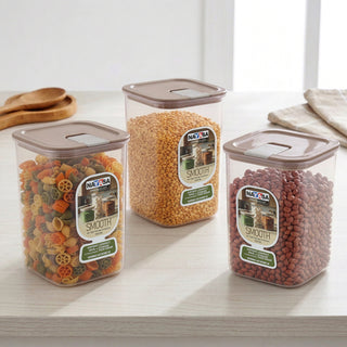 Smooth Airtight Container Set of 3