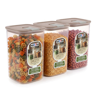 Smooth Airtight Container Set of 3