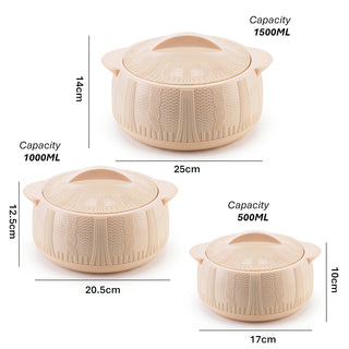 Finesta Casserole, Small Set ( 500, 1000, 1500 ml )