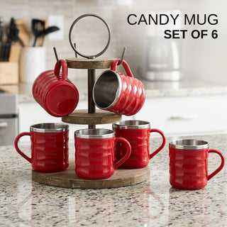 Candy Mug Set of 6