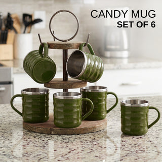 Candy Mug Set of 6