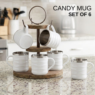 Candy Mug Set of 6