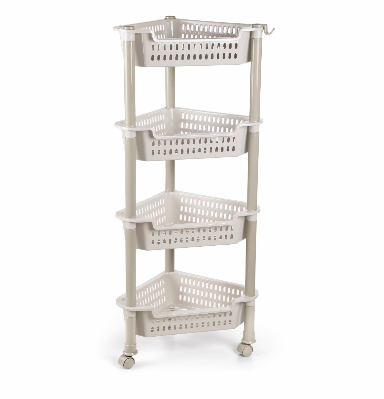 Corner Trolley Beige / 4 Layer