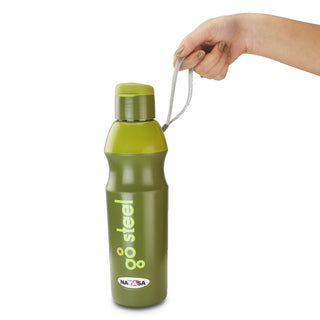 Go Steel, Insulated Water Bottles with Steel Inner