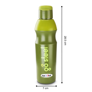 Go Steel, Insulated Water Bottles with Steel Inner