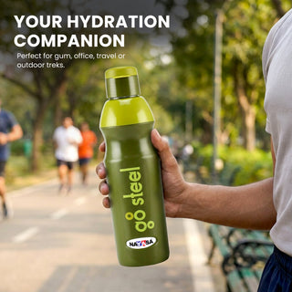 Go Steel, Insulated Water Bottles with Steel Inner