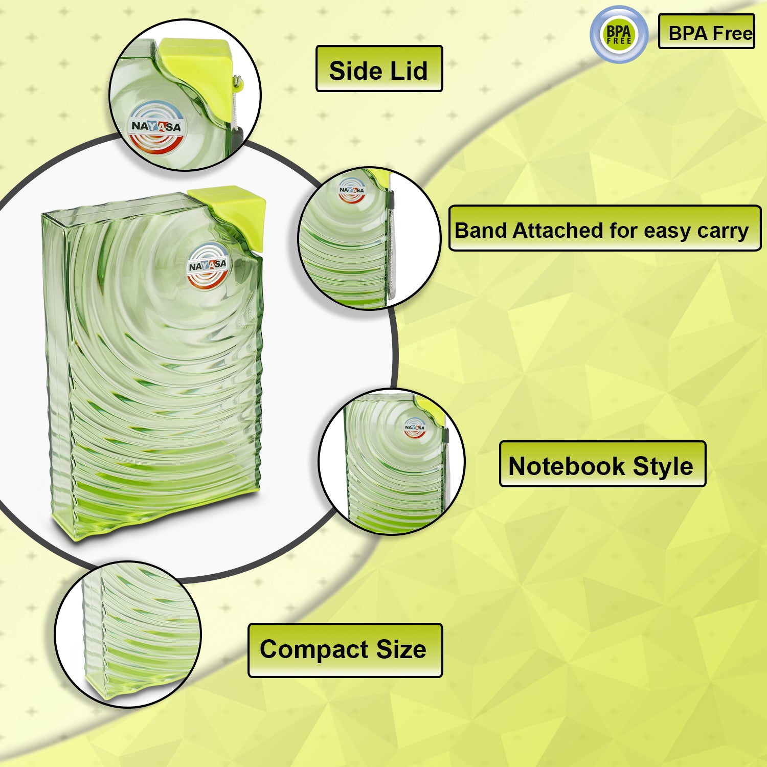 Notebook Alpha Bottle- 580 ML