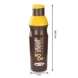 Go Steel, Insulated Water Bottles with Steel Inner
