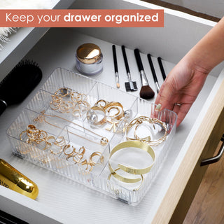 makeup organizer, Durable and Transparent Design