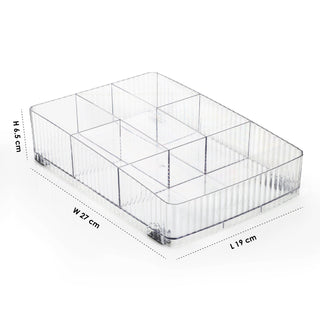 makeup organizer, Durable and Transparent Design