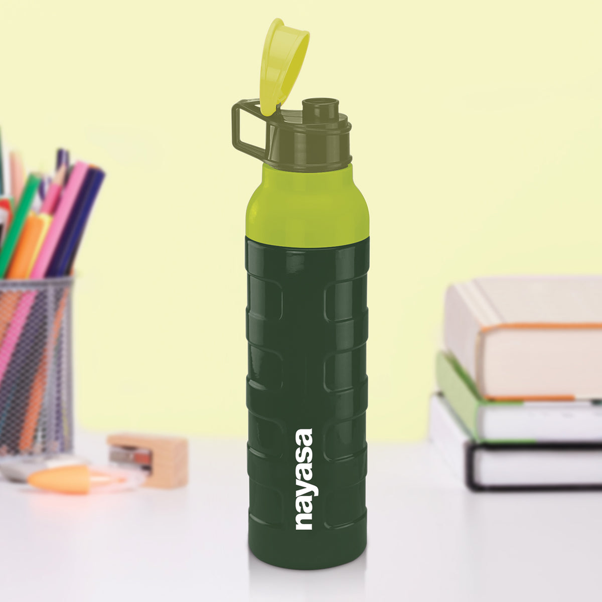 Nayasa Trigger Inner Steel Water Bottle